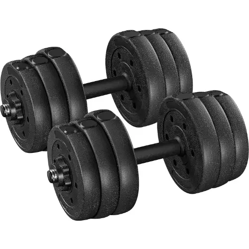 Adjustable Dumbbells Set for Home Gym Fitness - 30KG/20KG - Men/Women