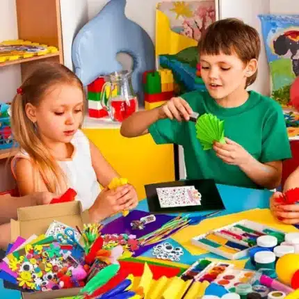 Get Creative with our Giant 200-Piece Kids Craft Art DIY Jar - Perfect Crafting Toy Set